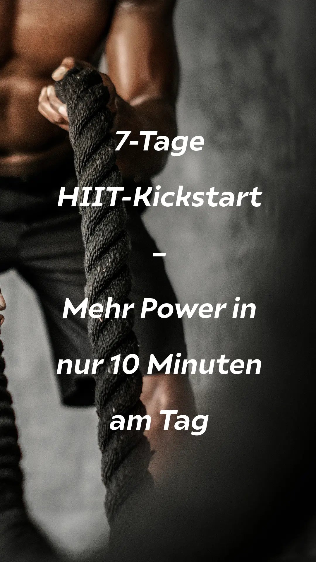 7-Tage HIIT-Kickstart