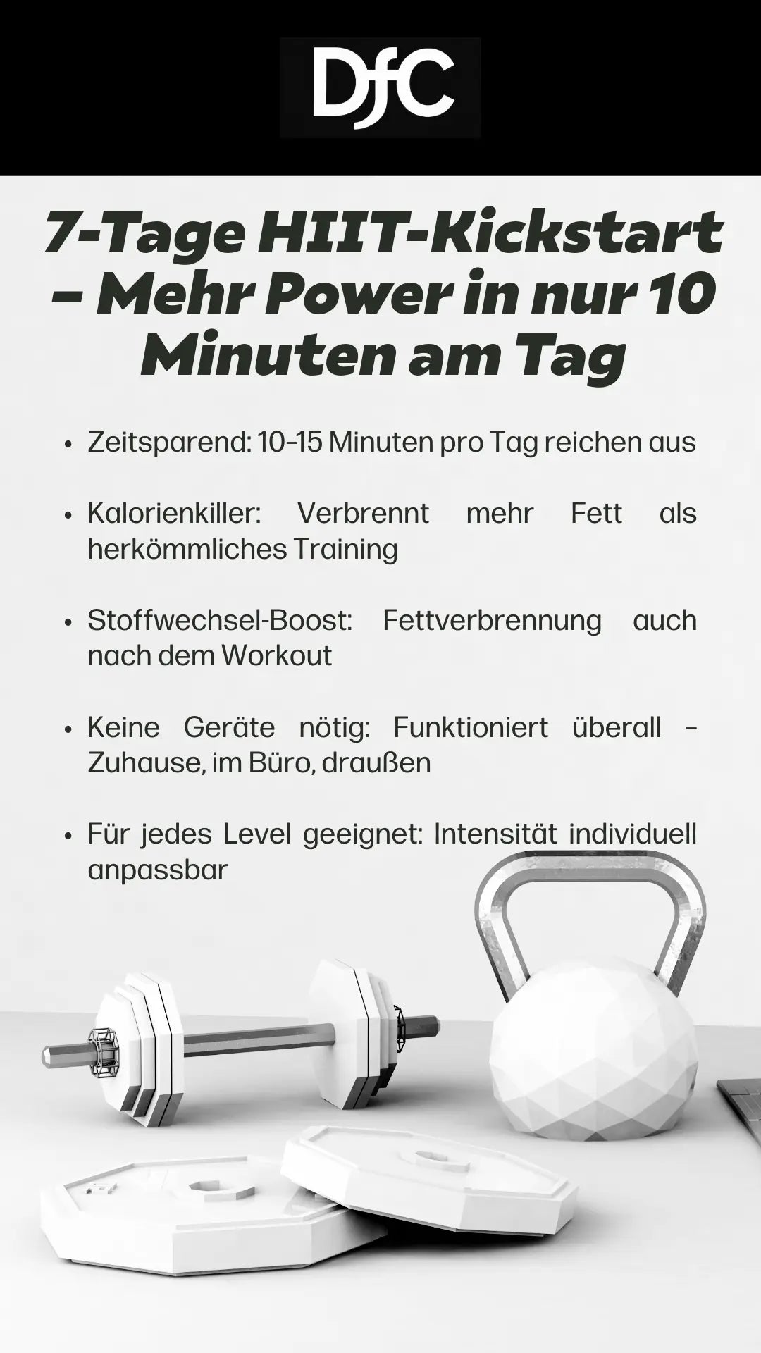 7-Tage HIIT-Kickstart